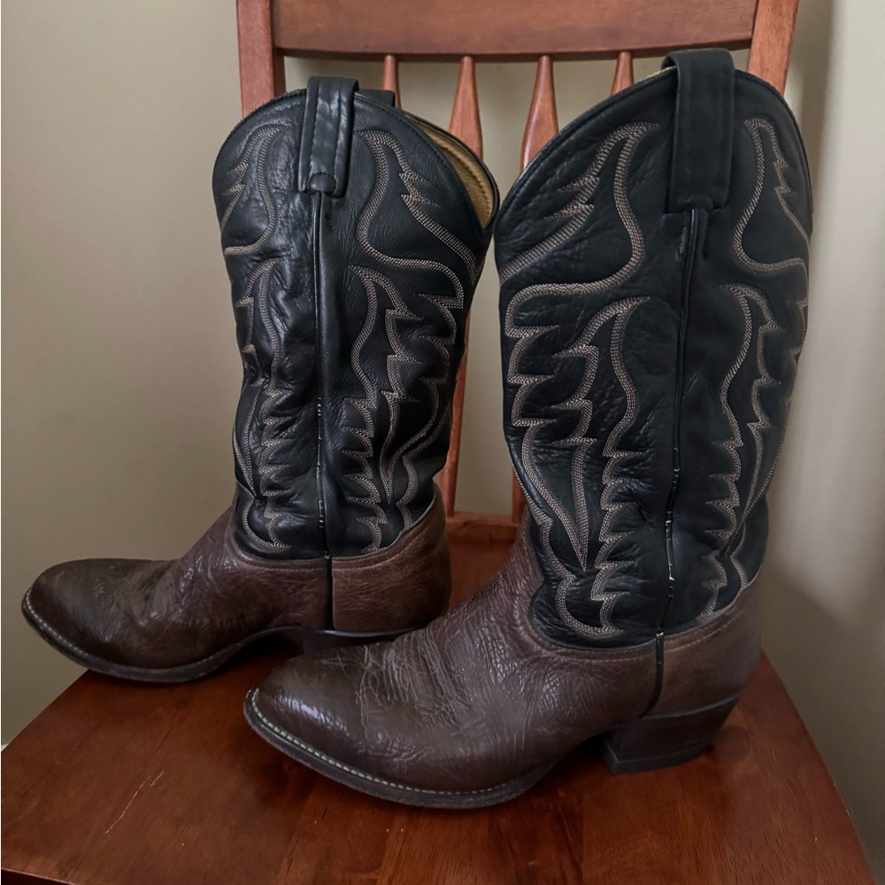 Tony Lama 6171 Men's Cowboy Collection Western Boot - size 7 1/2 EE
